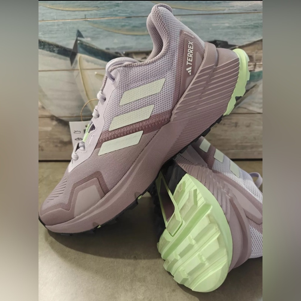 Adidas Terrex Soulstride Women's Size 8.5 Purple Trail Running Shoes